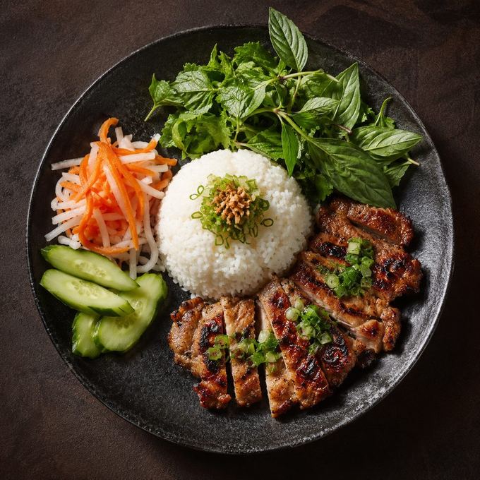 Signature char-grill plate